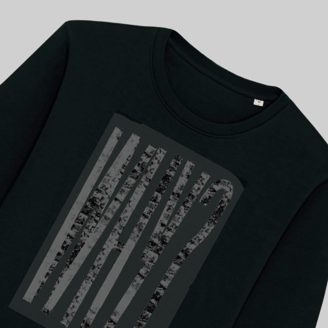 Men’s Premium Cotton Sweater – "why?"