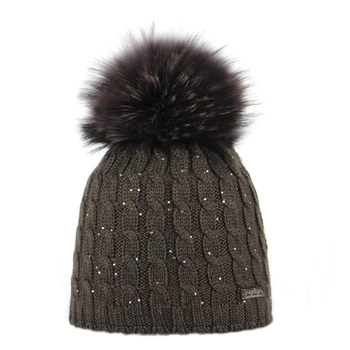 7378JR - bonnet pour enfants avec strass