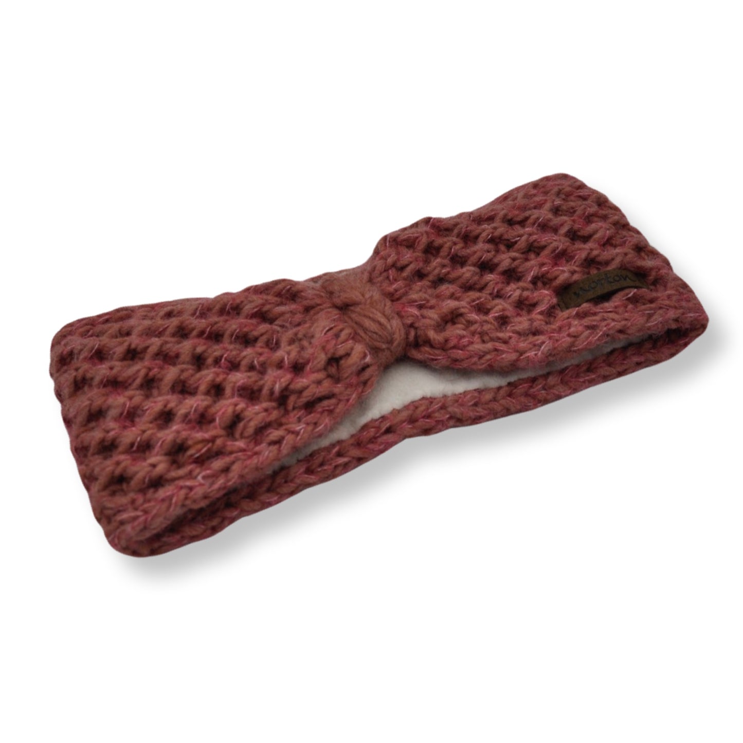 8255 - Stirnband aus Merino Wolle