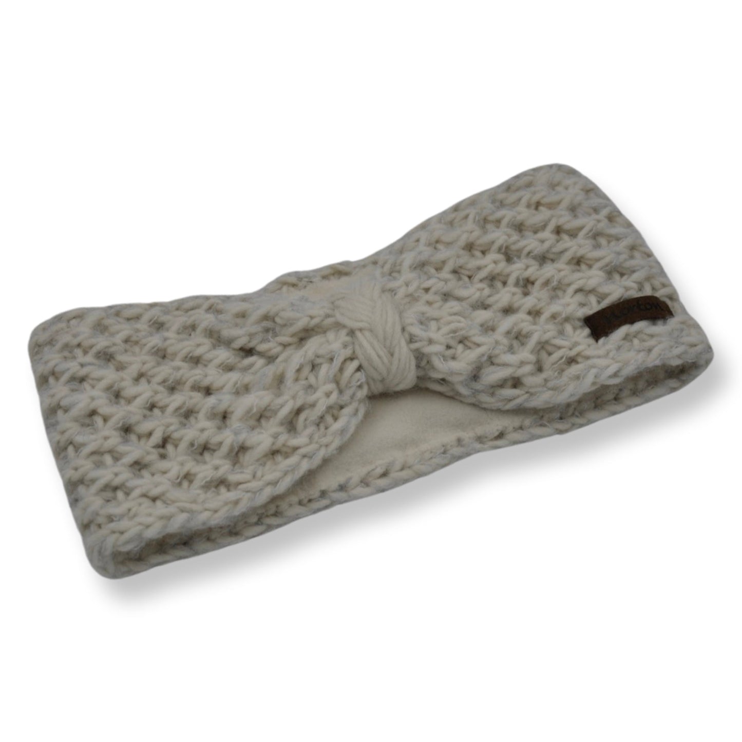 8255 - Stirnband aus Merino Wolle
