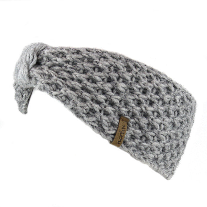 8255 - Stirnband aus Merino Wolle