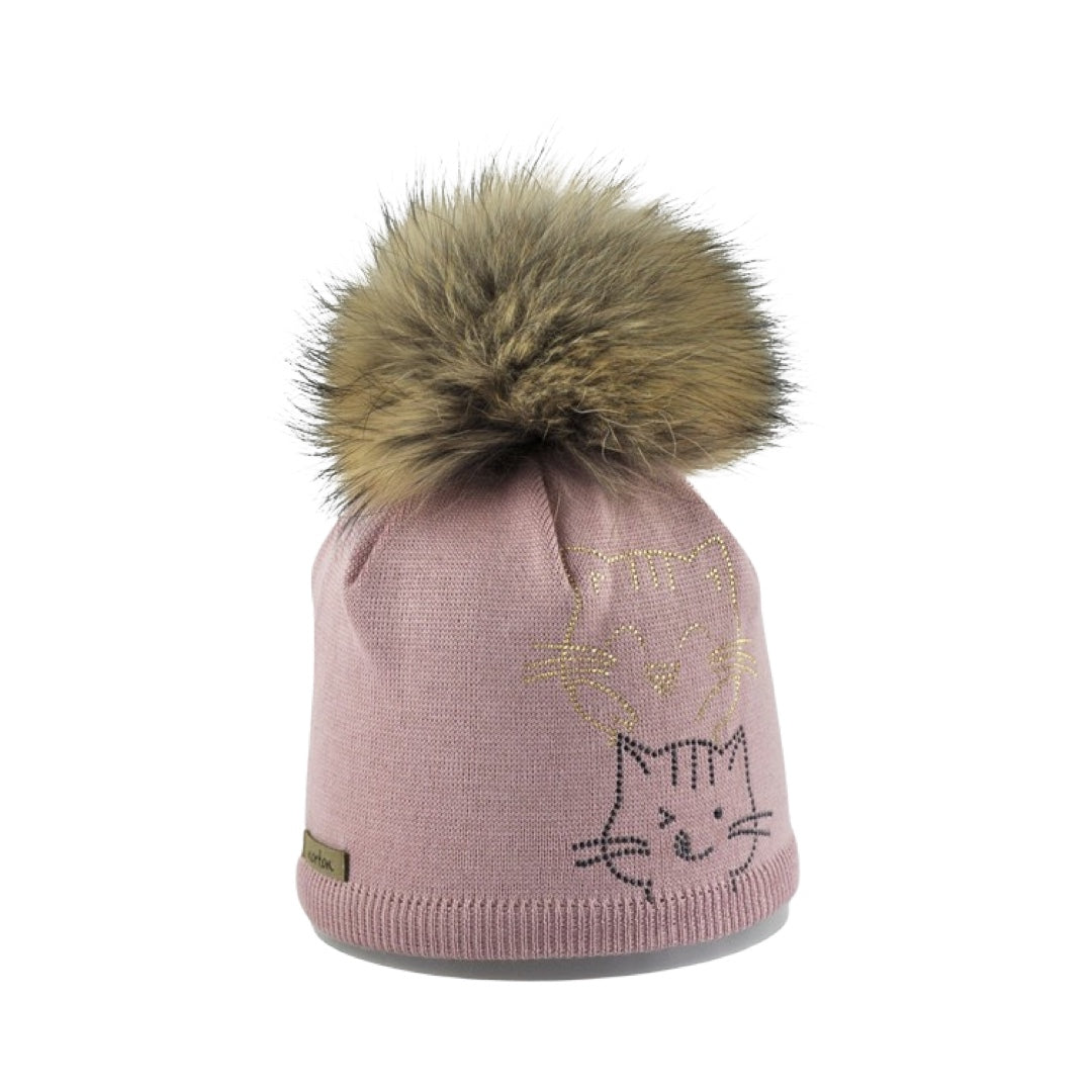 8372JR - Mütze für Kinder mit Strass