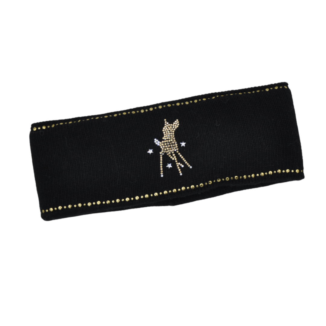 4201 - fascia in cachemire con strass