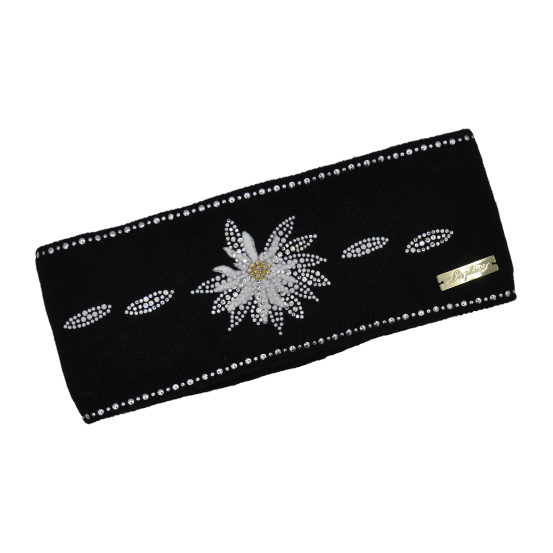 4200 - headband in cashmere with strass