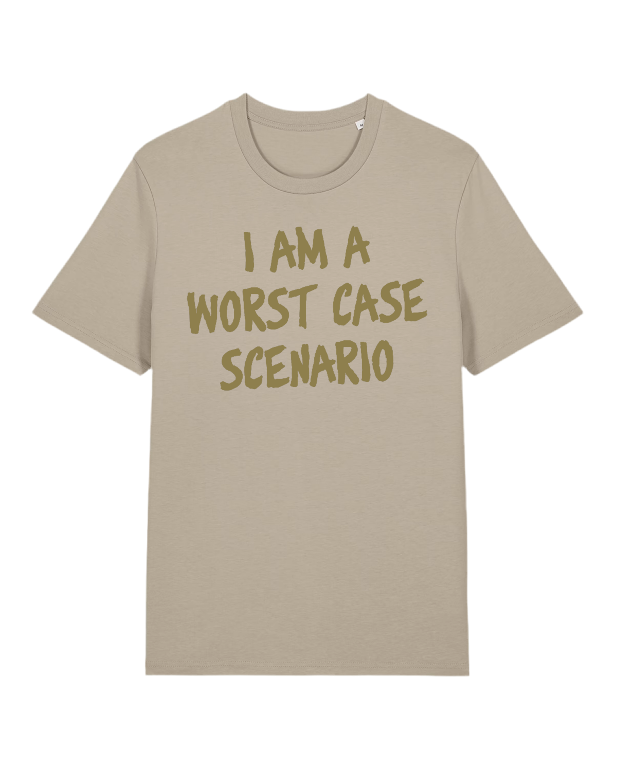 Unisex-Shirt aus Premium Bio-Baumwolle – „ worst case“