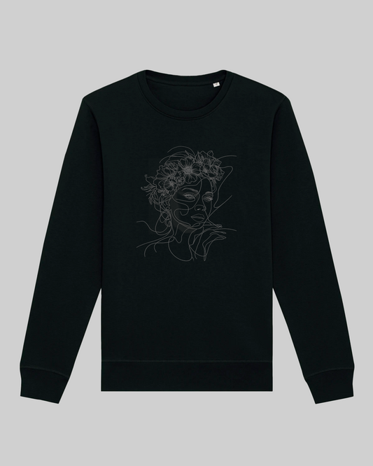 Damen-Sweater aus Premium Baumwolle – „ Fine Line“