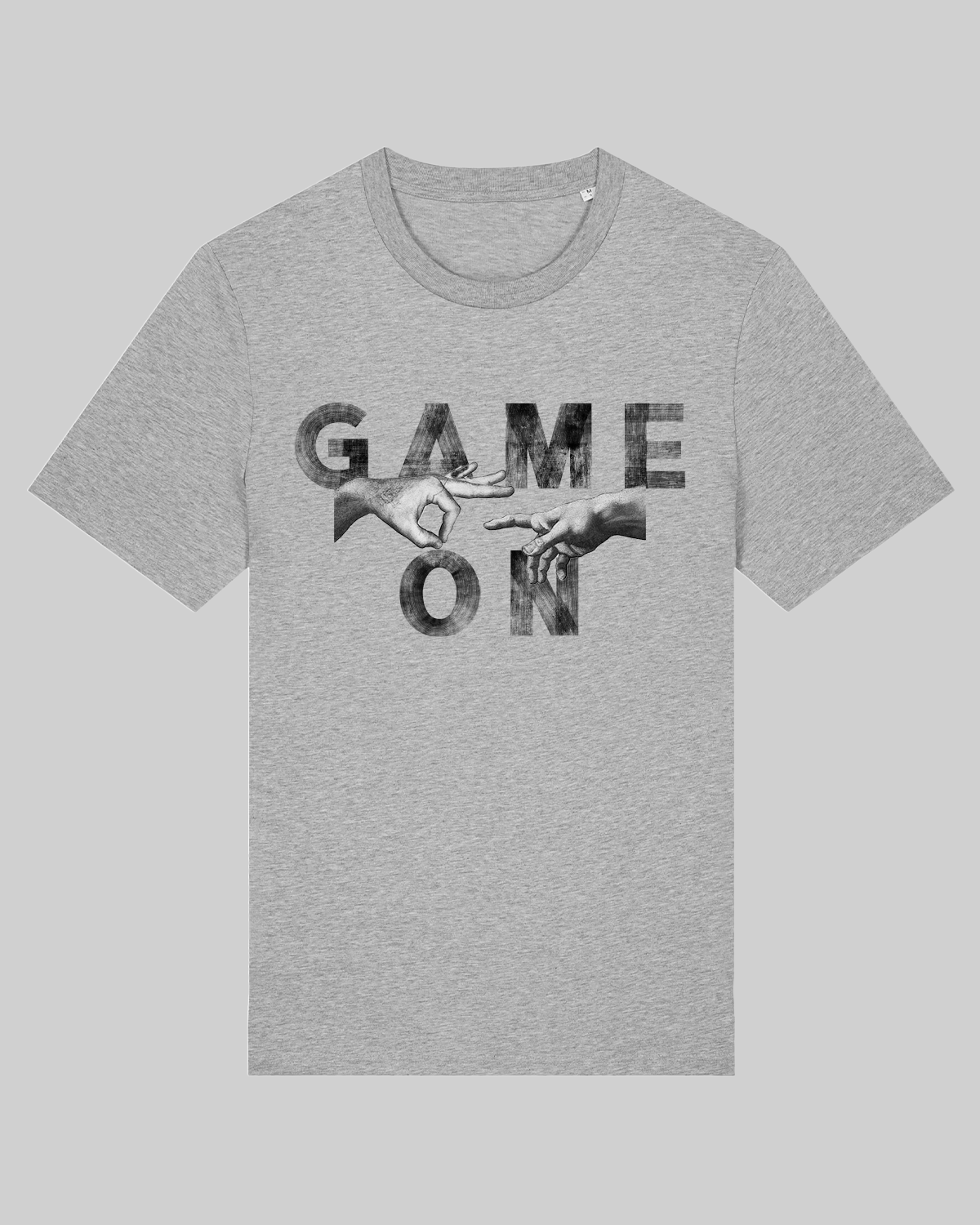 Man's Premium Cotton Shirt – "Game on"