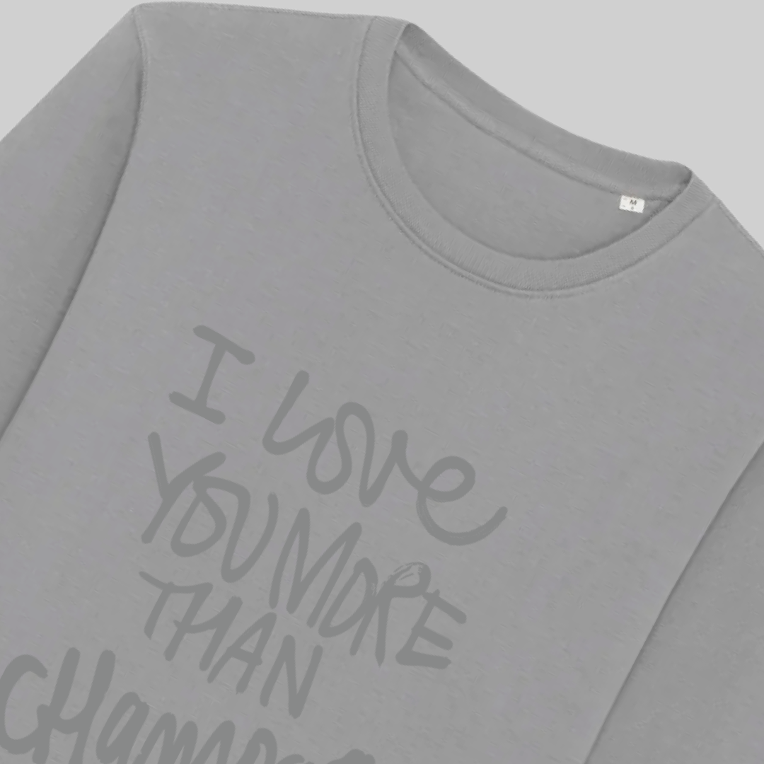 Damen-Sweater aus Premium Baumwolle – „Champagne“