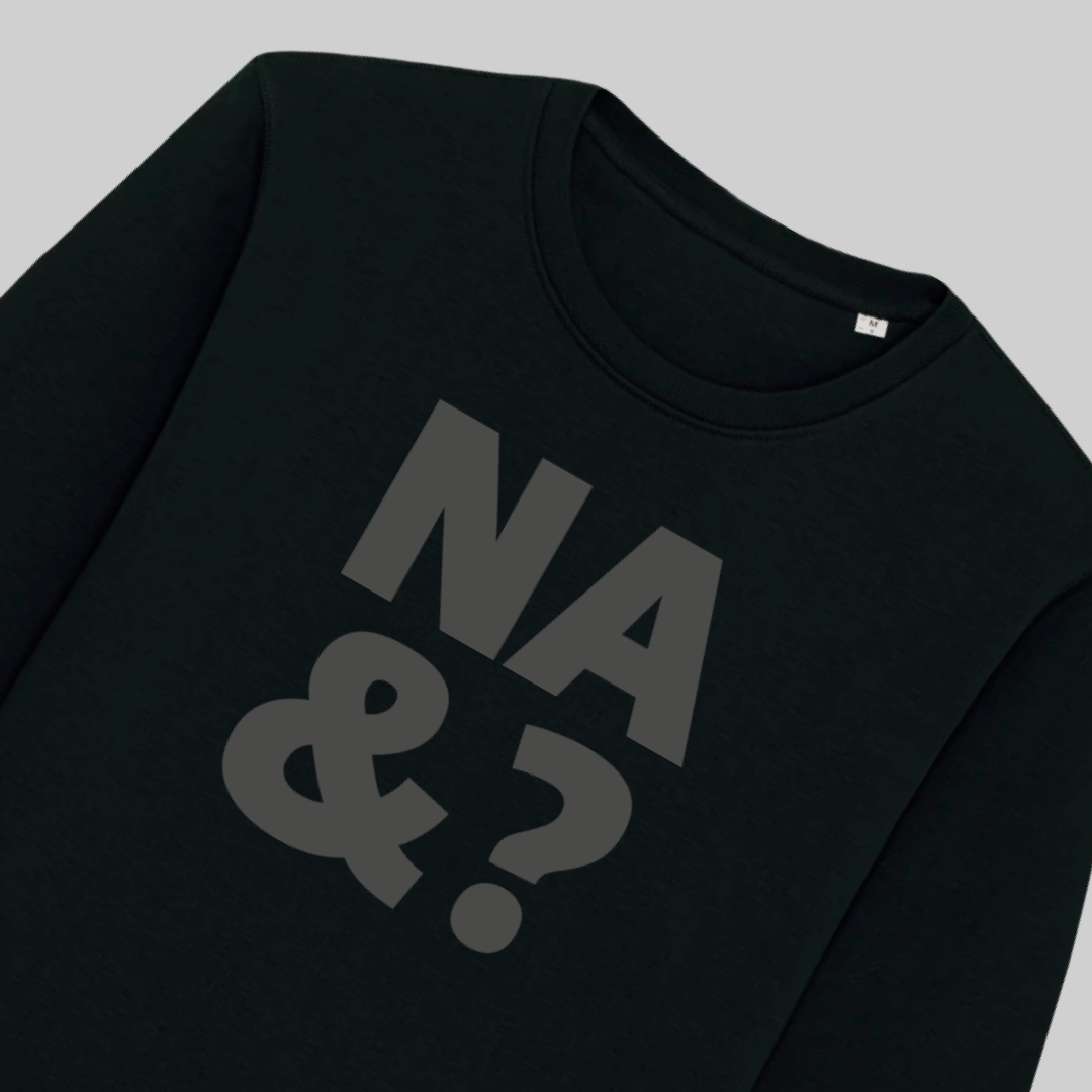 Unisex Premium Cotton Sweater – "na&?"