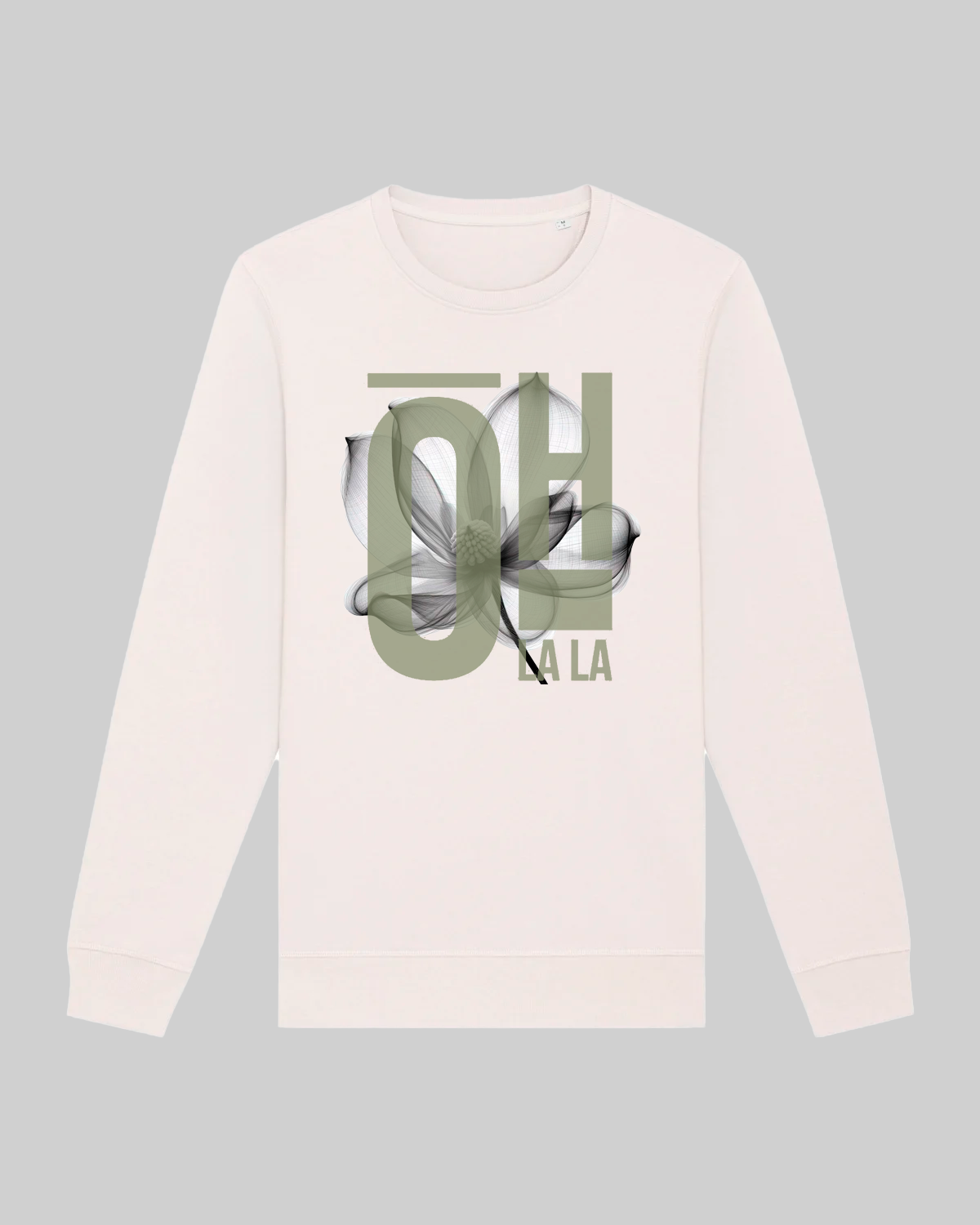Damen-Sweater aus Premium Baumwolle – „ Oh la la“