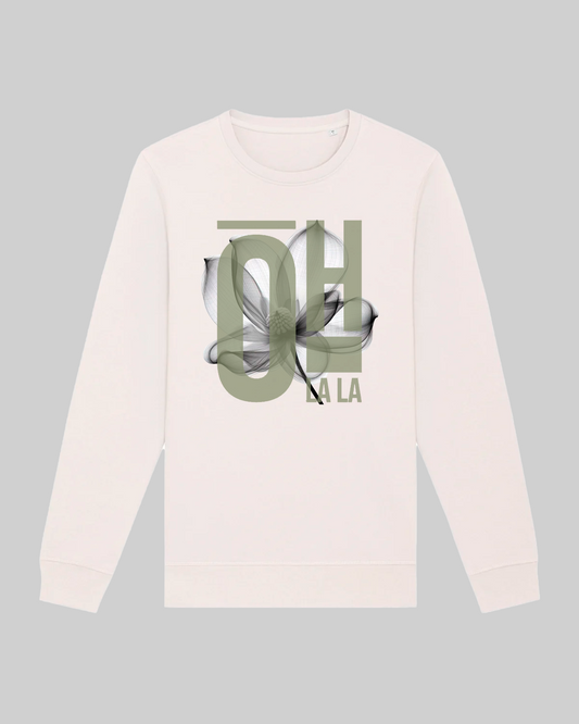 Damen-Sweater aus Premium Baumwolle – „ Oh la la“