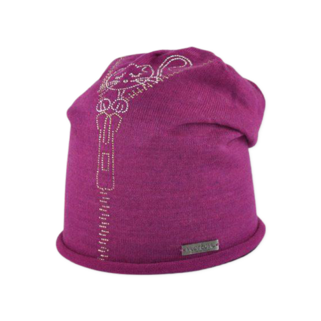 8013JR - berretto per bambini con strass