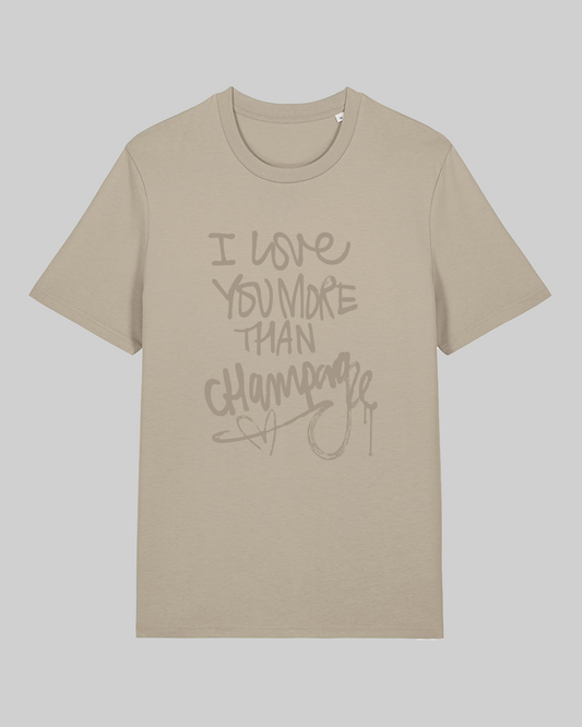 Damen-Shirt aus Premium Baumwolle – „ Champagne“