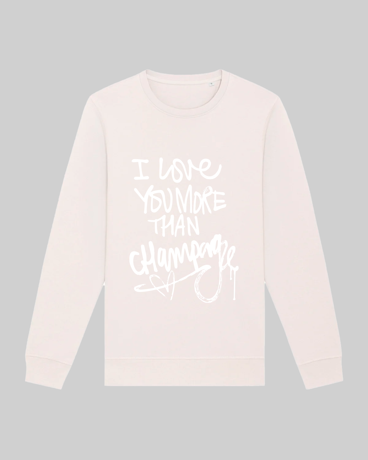 Damen-Sweater aus Premium Baumwolle – „Champagne“