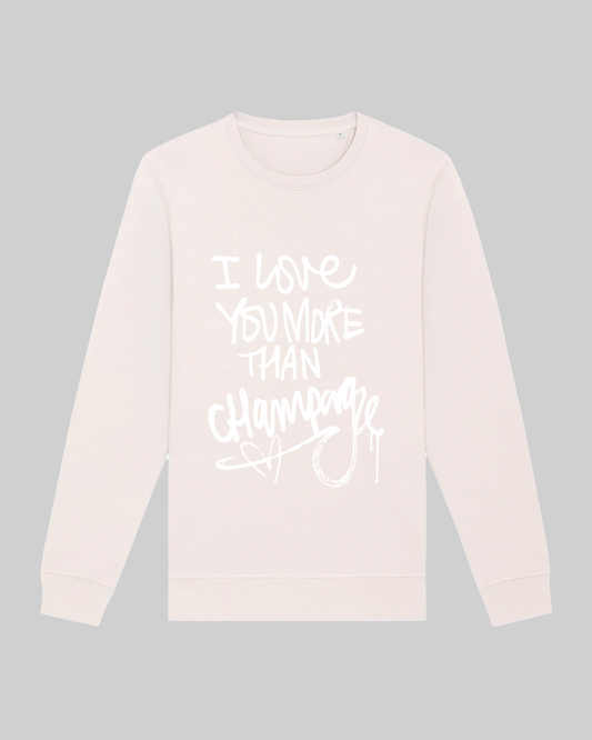 Damen-Sweater aus Premium Baumwolle – „Champagne“