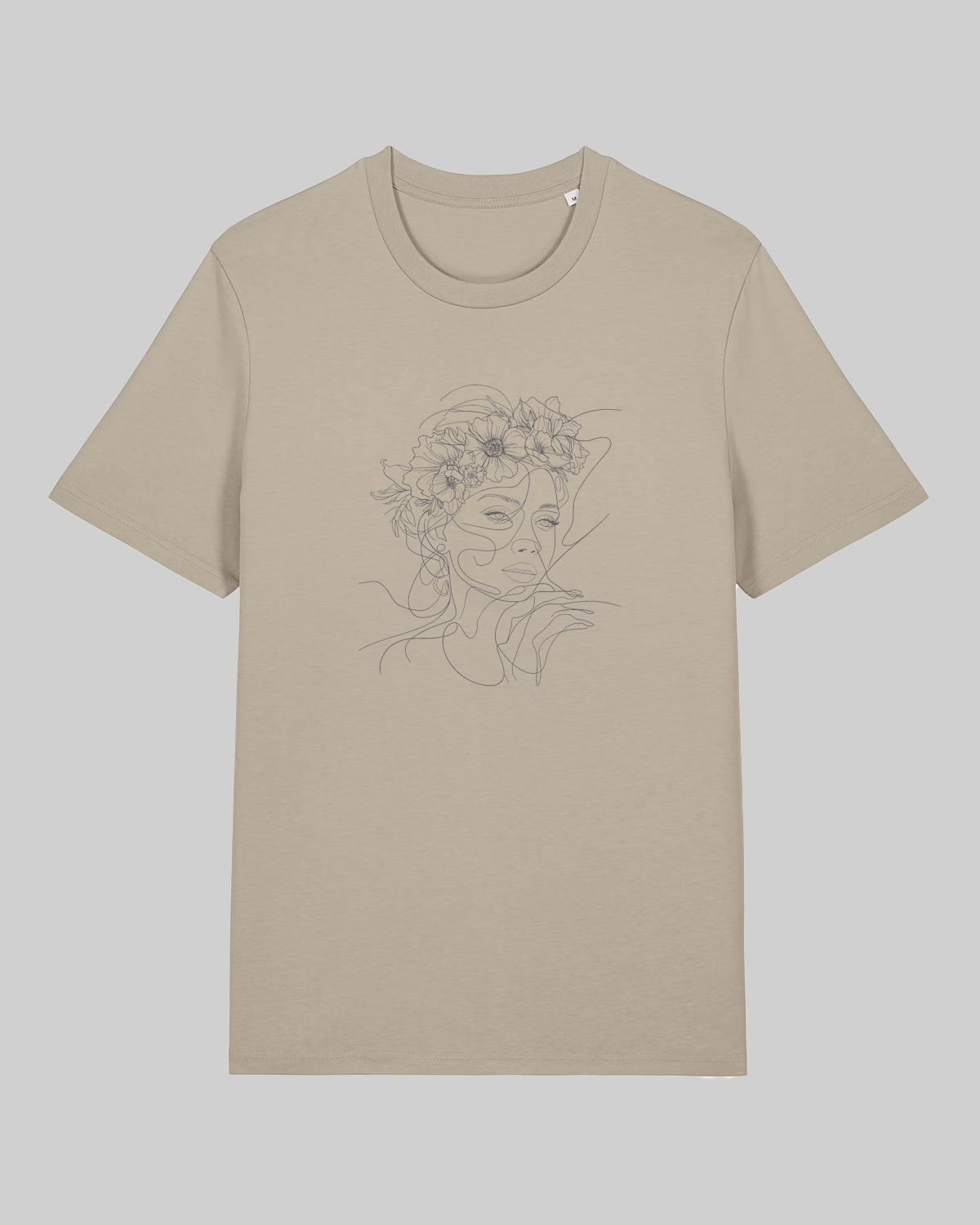 Women's Premium Cotton Shirt – "Fine line woman"