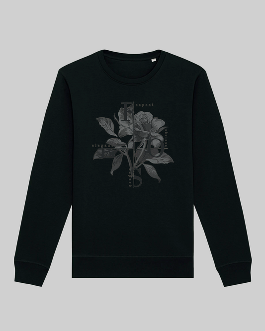 Damen-Sweater aus Premium Baumwolle – „ Flowers“
