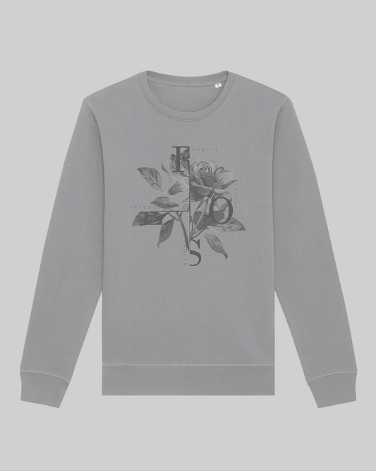 Damen-Sweater aus Premium Baumwolle – „ Flowers“