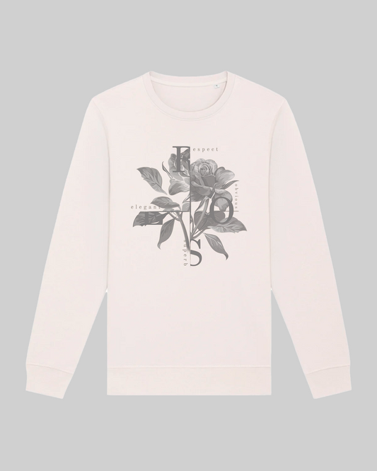 Damen-Sweater aus Premium Baumwolle – „ Flowers“
