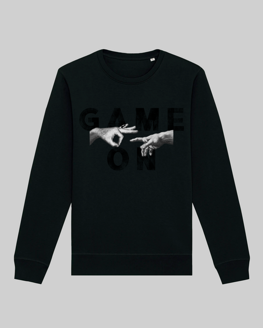 Herren-Sweater aus Premium Baumwolle – „ Game on“