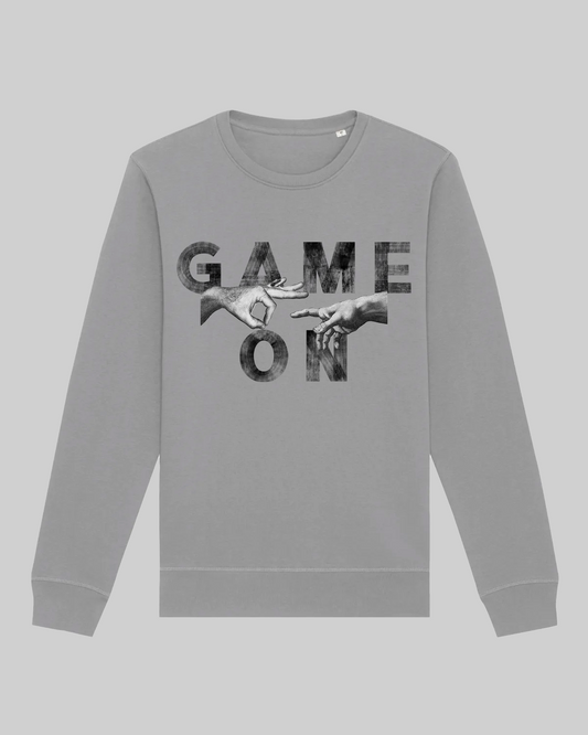 Herren-Sweater aus Premium Baumwolle – „ Game on“