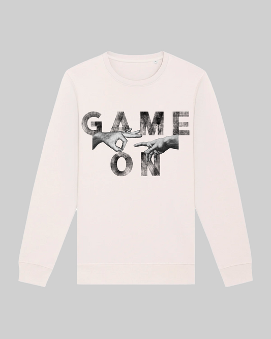 Herren-Sweater aus Premium Baumwolle – „ Game on“