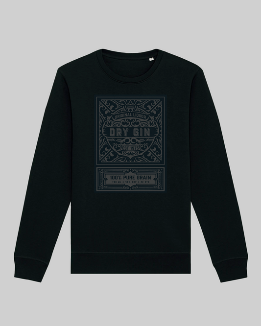 Herren-Sweater aus Premium Baumwolle – "dry gin"