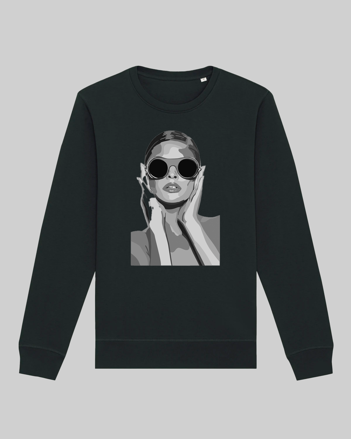 Damen-Sweater aus Bio-Baumwolle – „woman“