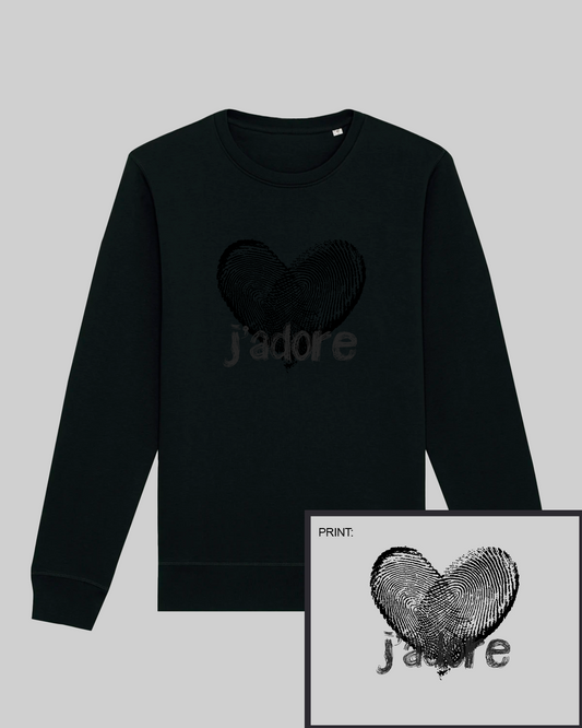 Damen-Sweater aus Premium Baumwolle – „ Herz“