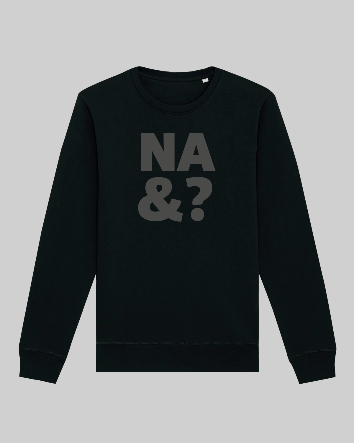 Unisex Premium Cotton Sweater – "na&?"