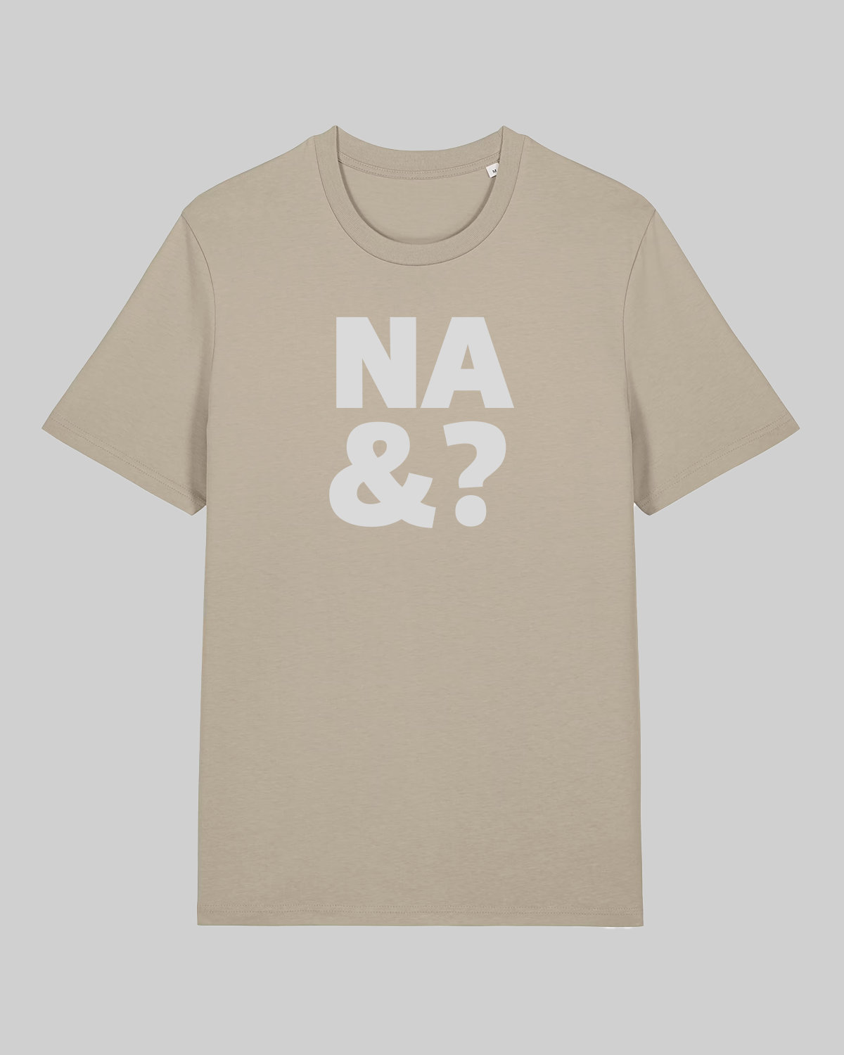 Unisex Premium Cotton Shirt – "Na&?"