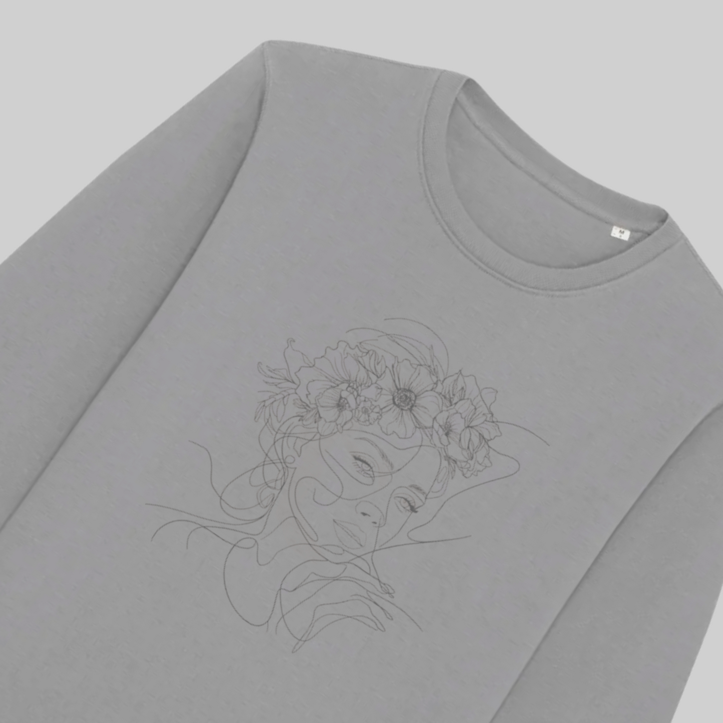 Damen-Sweater aus Premium Baumwolle – „ Fine Line“