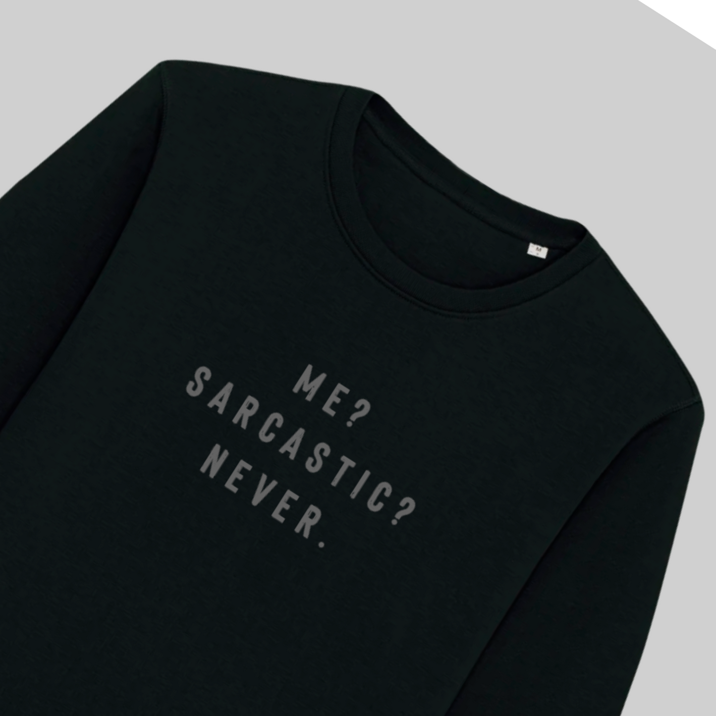 Unisex-Sweater aus Premium Baumwolle – „ Sarcastic“