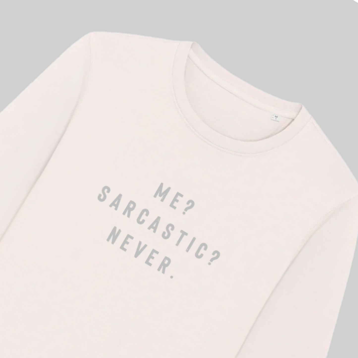 Unisex-Sweater aus Premium Baumwolle – „ Sarcastic“