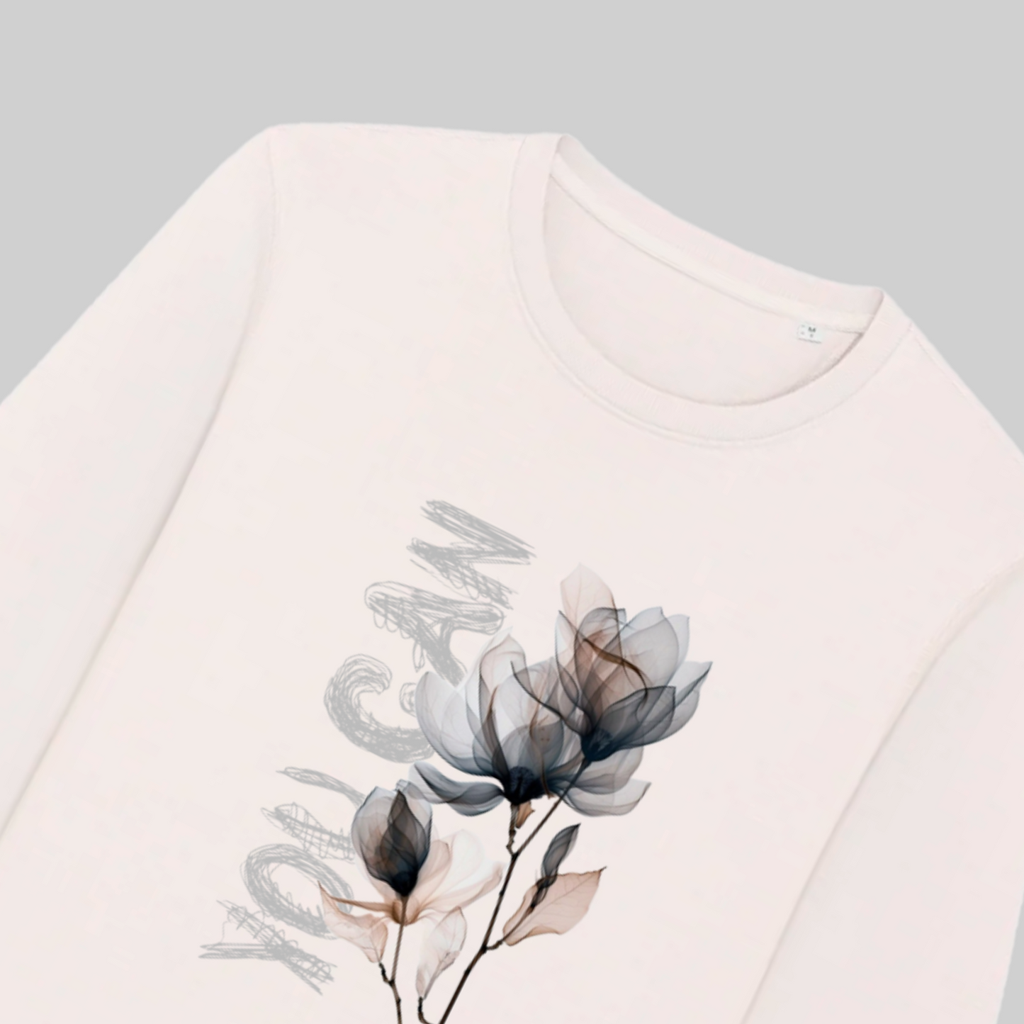 Damen-Sweater aus Premium Baumwolle – „ You can“