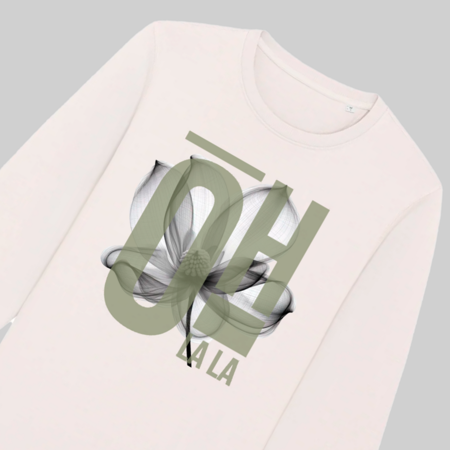 Damen-Sweater aus Premium Baumwolle – „ Oh la la“