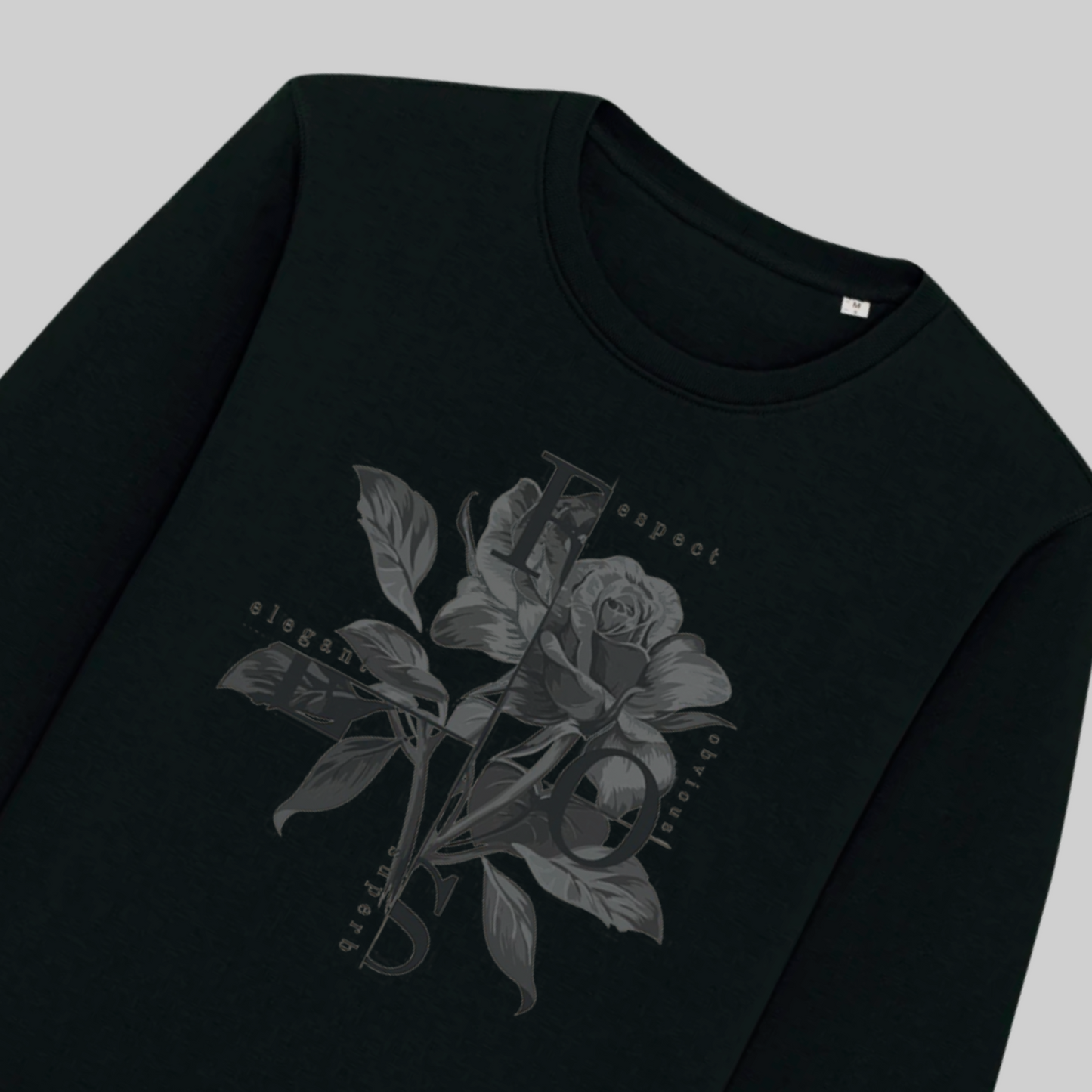 Damen-Sweater aus Premium Baumwolle – „ Flowers“