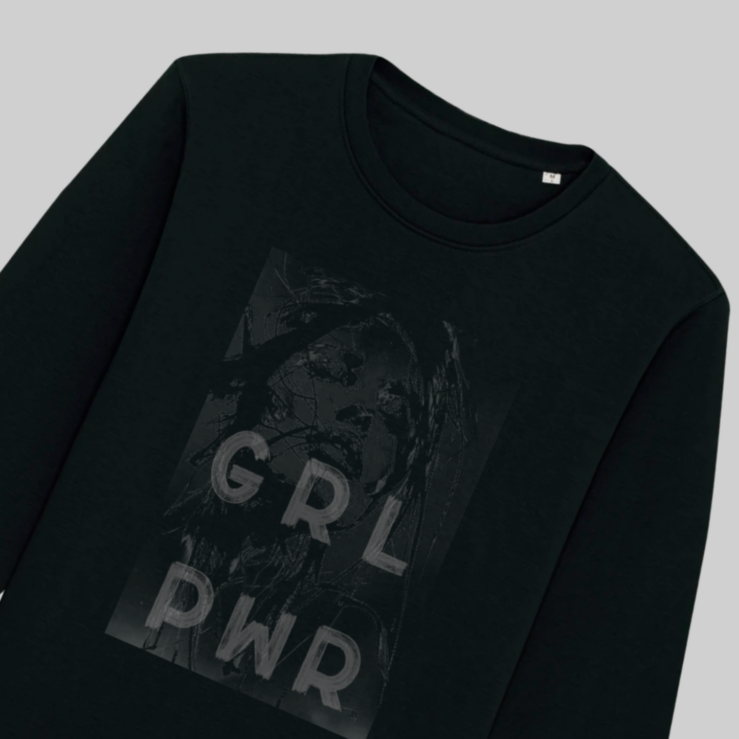 Damen-Sweater aus Premium Baumwolle – „ GRL“