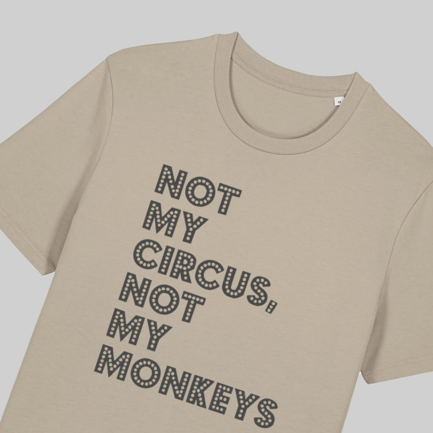 Women's Premium Cotton Shirt – "Not my monkeys"