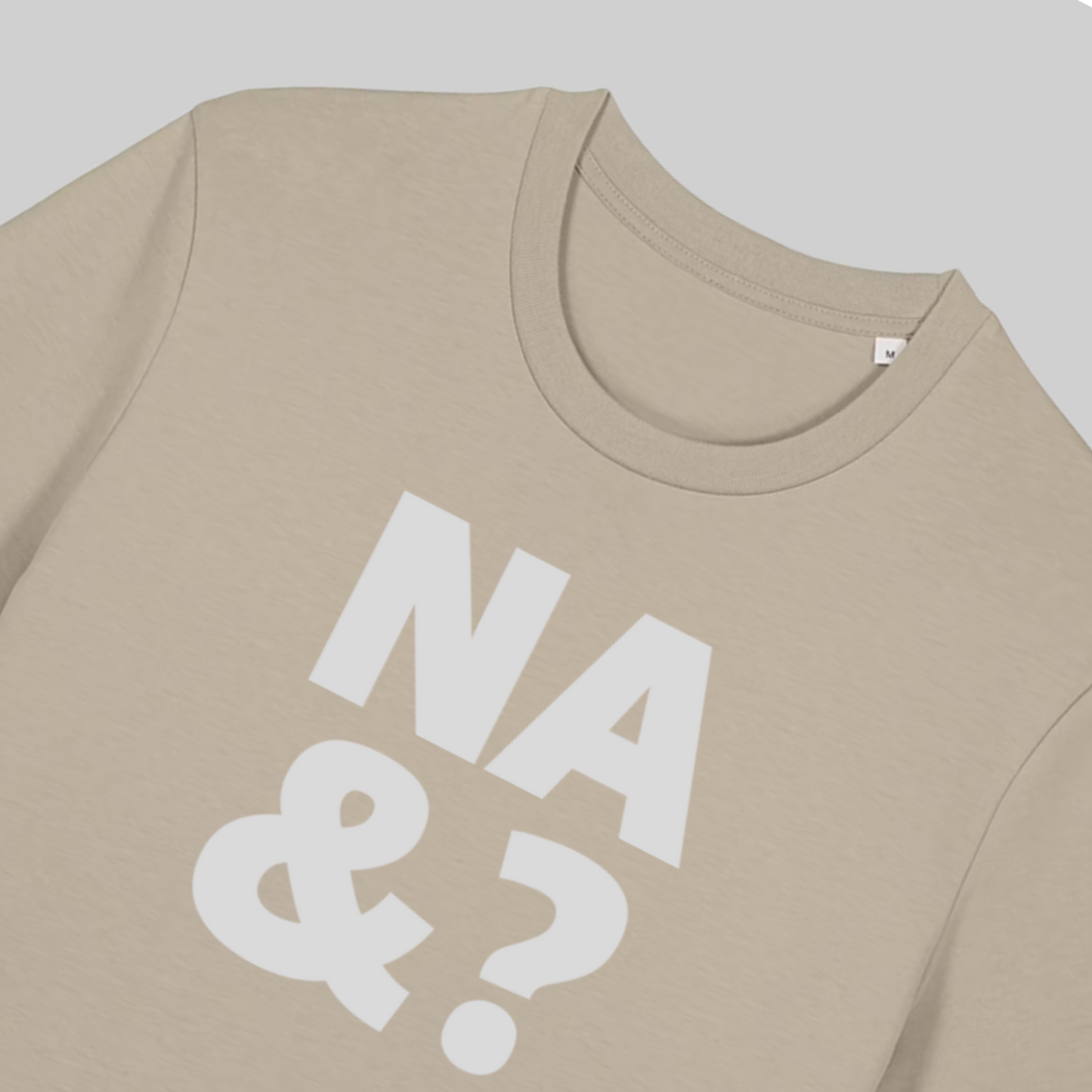 Unisex Premium Cotton Shirt – "Na&?"