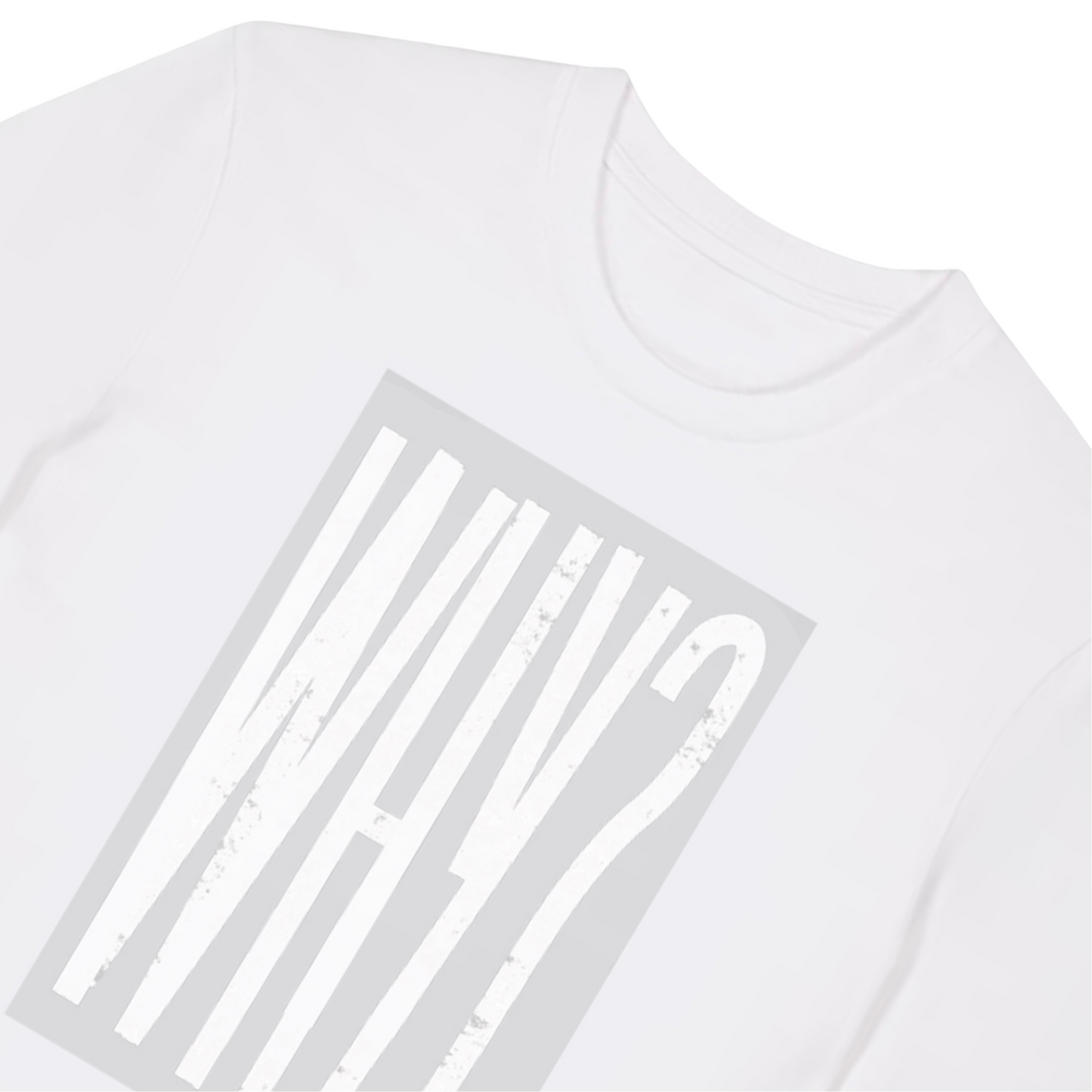 Unisex-Shirt aus Premium Bio-Baumwolle – „ Why?“