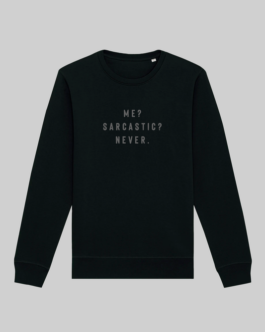 Unisex-Sweater aus Premium Baumwolle – „ Sarcastic“