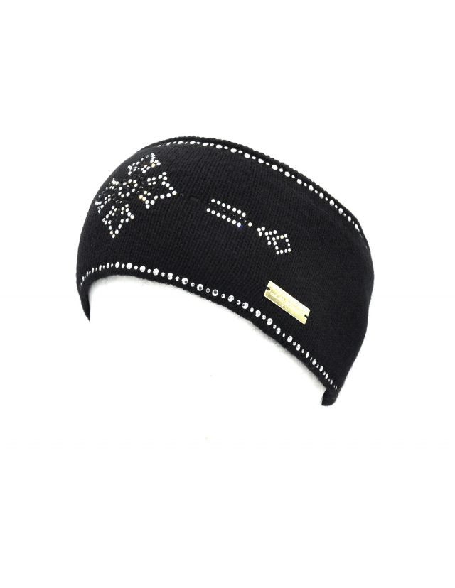 4138 - bandeau en cachemire avec strass