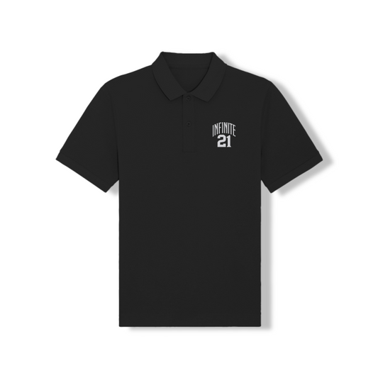Men’s Polo Shirt – "Infinite 21" Embroidery