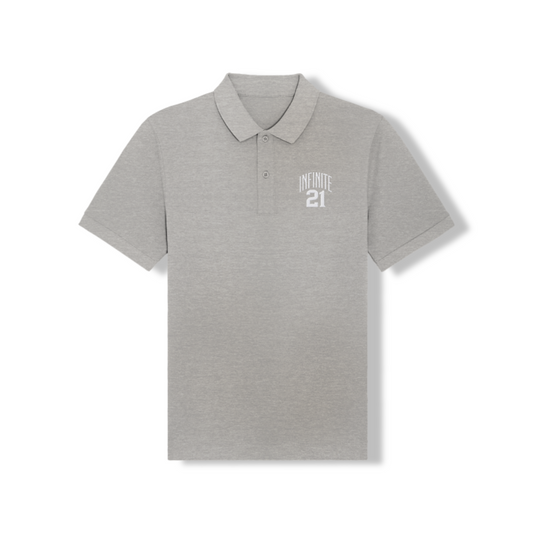 Men’s Polo Shirt – "Infinite 21" Embroidery