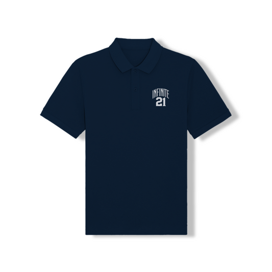 Men’s Polo Shirt – "Infinite 21" Embroidery