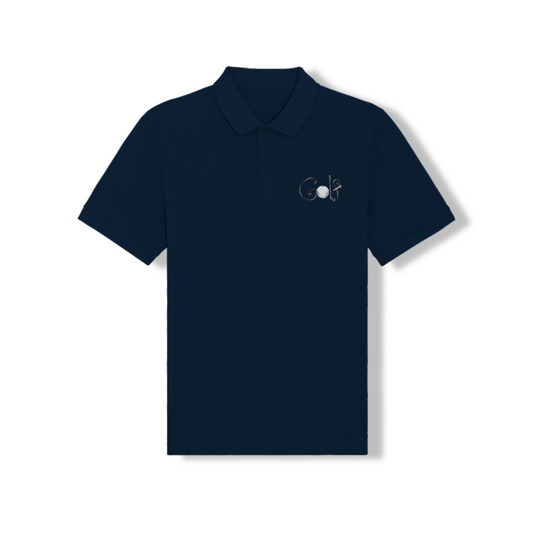 Unisex Polo Shirt – "GOLF" Embroidery