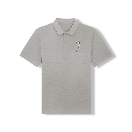 Men’s Polo Shirt – Golfer Embroidery