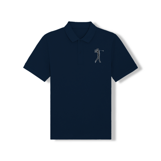 Men’s Polo Shirt – Golfer Embroidery
