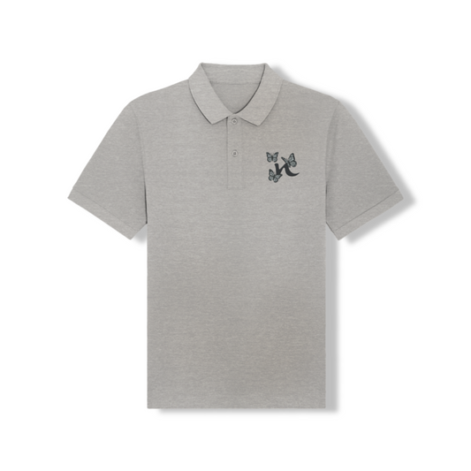 Women's Polo Shirt – Butterfly Embroidery